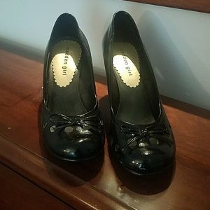 Black Madden Girl Heels